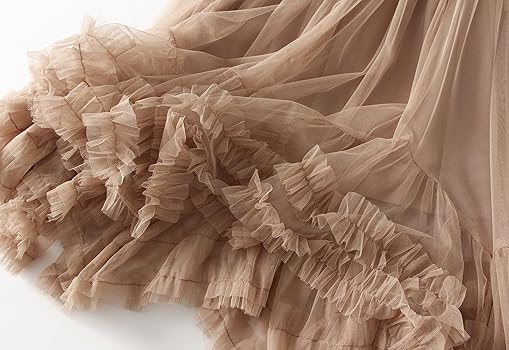 Amazon.com: Women Tulle Tutu Skirt Elastic High Waist